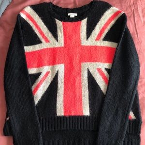 Pink Union Jack sweater